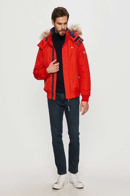 Tommy Jeans - Kurtka DM0DM08758 DM0DM08758 czerwony AW20