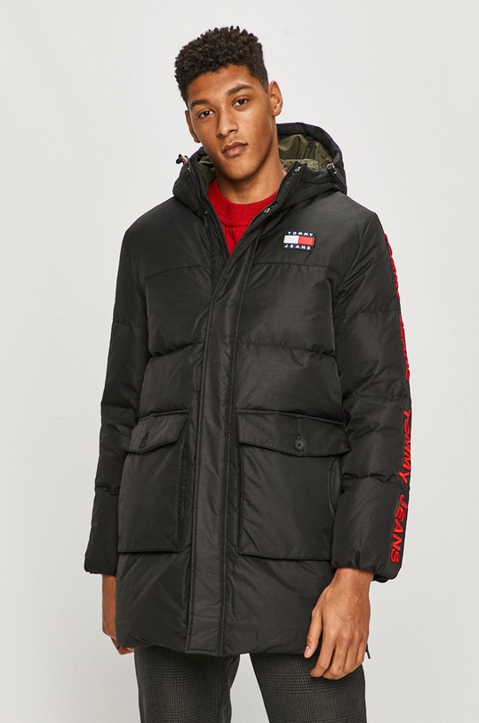 Tommy Jeans - Kurtka puchowa DM0DM08748 czarny DM0DM08748