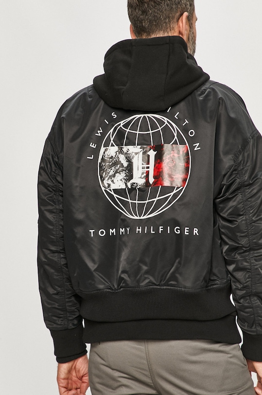 Tommy Hilfiger - Geaca x Lewis Hamilton cu captuseala negru MW0MW15304