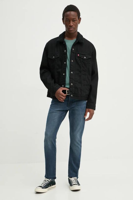 Levi's - Kurtka jeansowa 16365.0100 czarny AW20