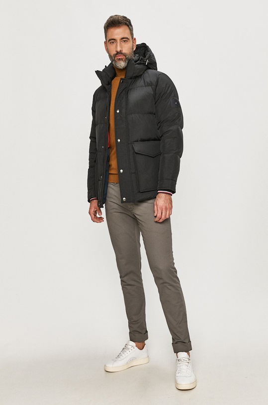 Tommy Hilfiger - Péřová bunda MW0MW14888 černá AW20