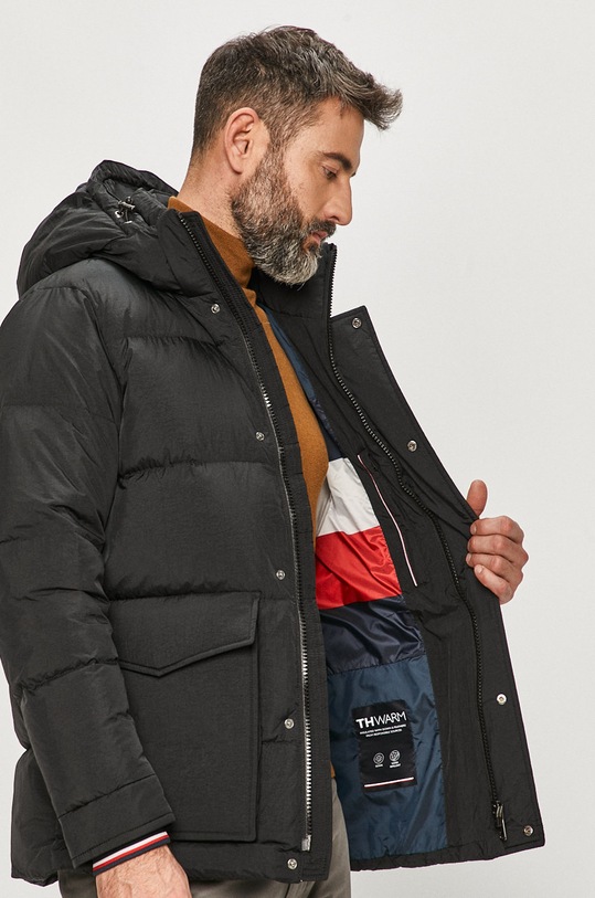 Tommy Hilfiger - Kurtka puchowa MW0MW14888 czarny