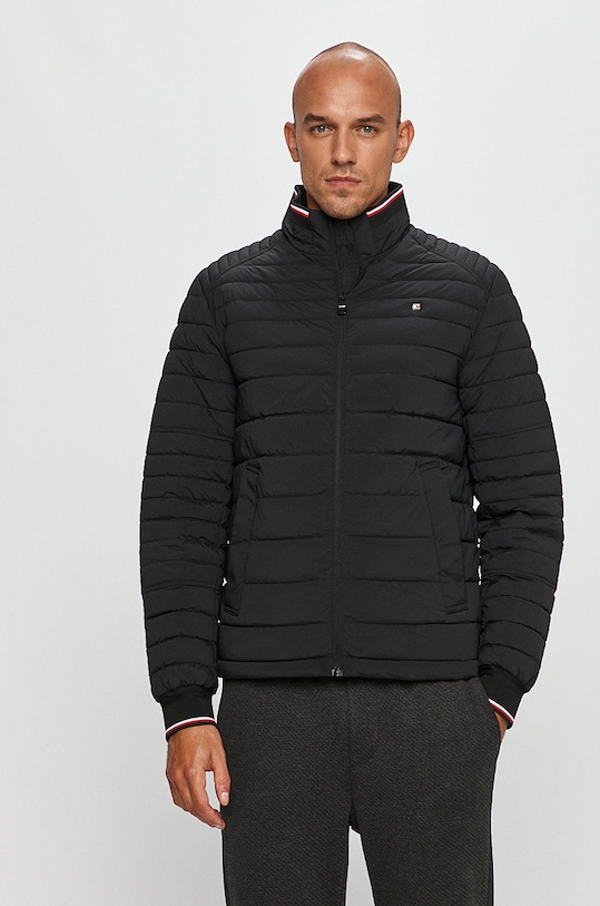 Tommy Hilfiger - Kurtka bez kaptura czarny MW0MW15755