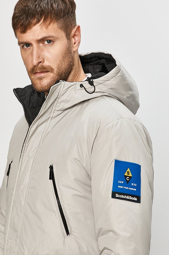 Scotch & Soda - Obojstranná bunda sivá 158294