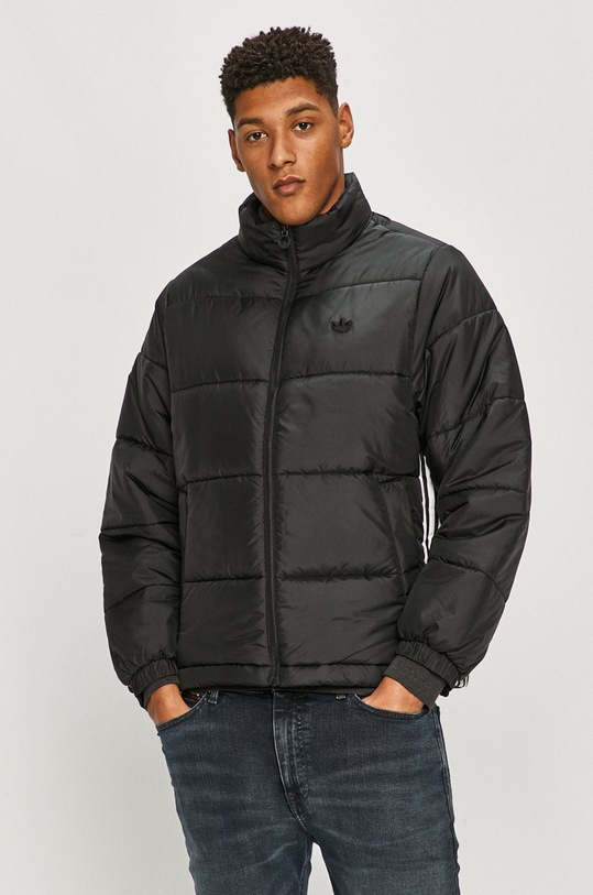 adidas Originals - Kurtka GE1341 bez kaptura czarny GE1341