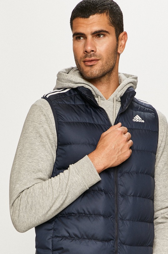 adidas Performance - Bezrękawnik puchowy GH4584 granatowy GH4584