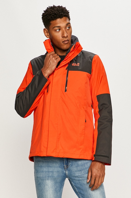 Jack Wolfskin - Rövid kabát 1108392 narancssárga