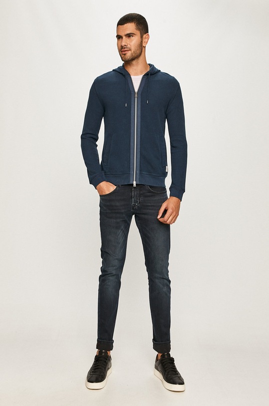 Marc O'Polo - Bluza 027406257126 bleumarin AW20