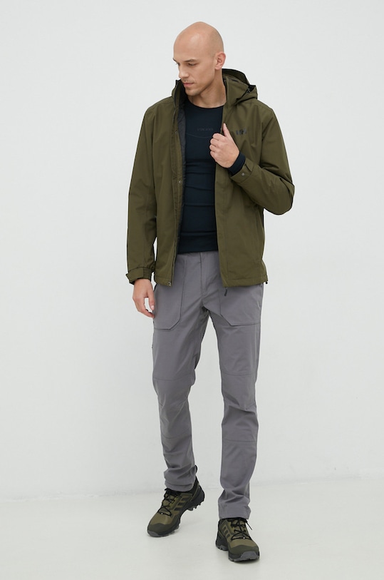 Helly Hansen kurtka DUBLINER INSULATED JACKET 53117 zielony AW25