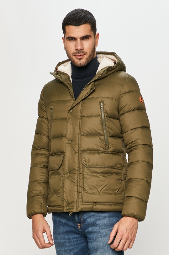 Save The Duck Geaca cu captuseala verde D3968M.GIGAY