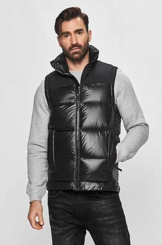 Peak Performance - Bezrękawnik puchowy bez kaptura czarny G66647500