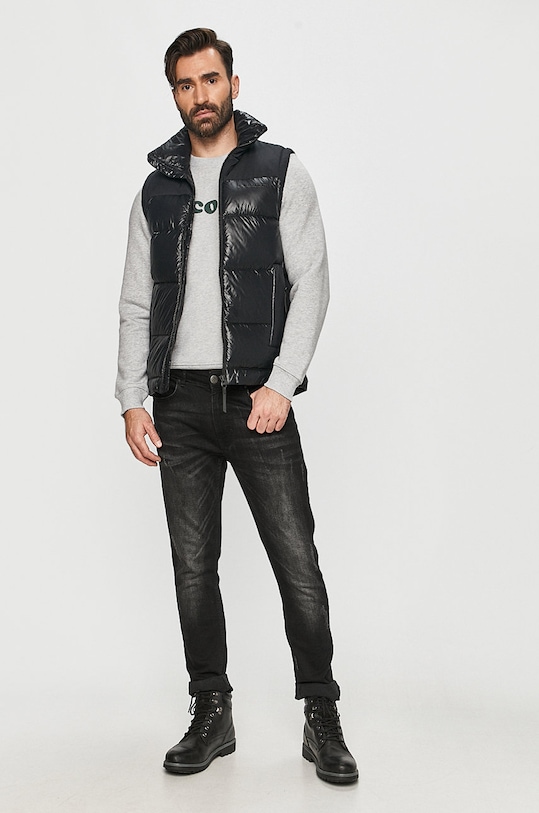 Peak Performance - Bezrękawnik puchowy G66647500 czarny AW20