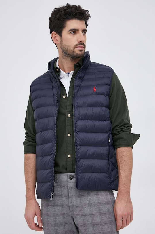 Polo Ralph Lauren Vestă 710810898007 bleumarin AW21