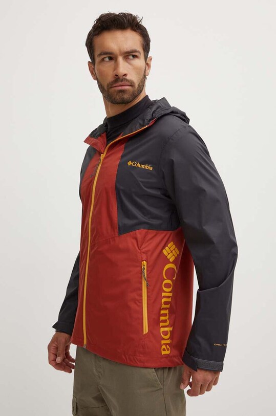 Куртка outdoor Columbia Inner Limits II с капюшоном красный 1893991