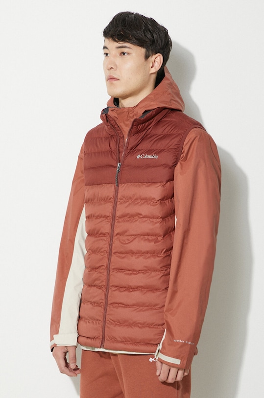 Prsluk Columbia Powder Lite smeđa 1748031