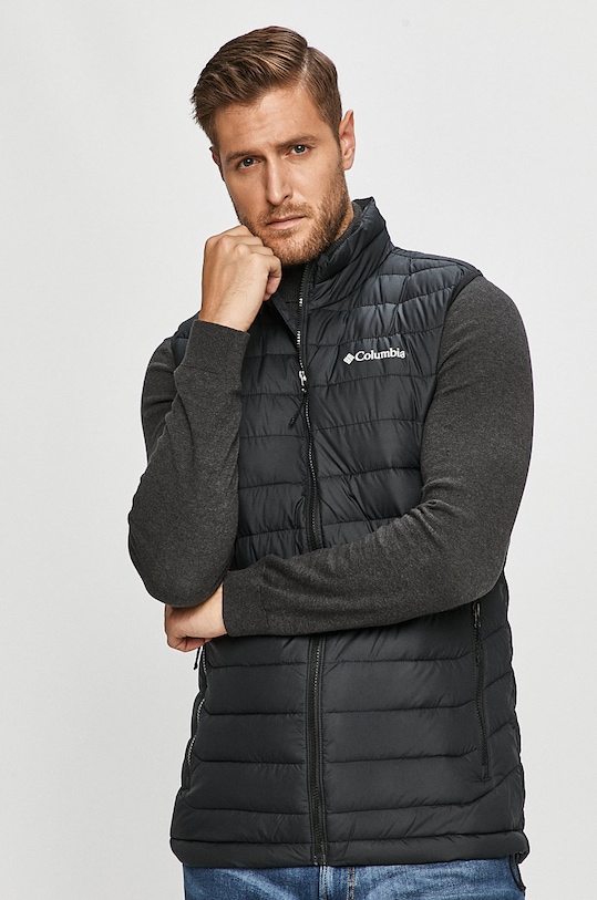 Αμάνικο μπουφάν Columbia μαύρο 1748031
