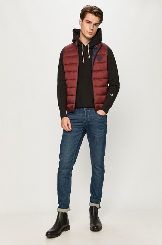 Jack & Jones - Vesta 12173754 burgundské AA00