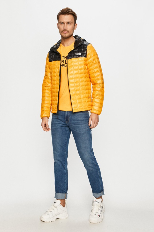 The North Face - Kurtka NF0A3Y3MZU31 żółty AW20