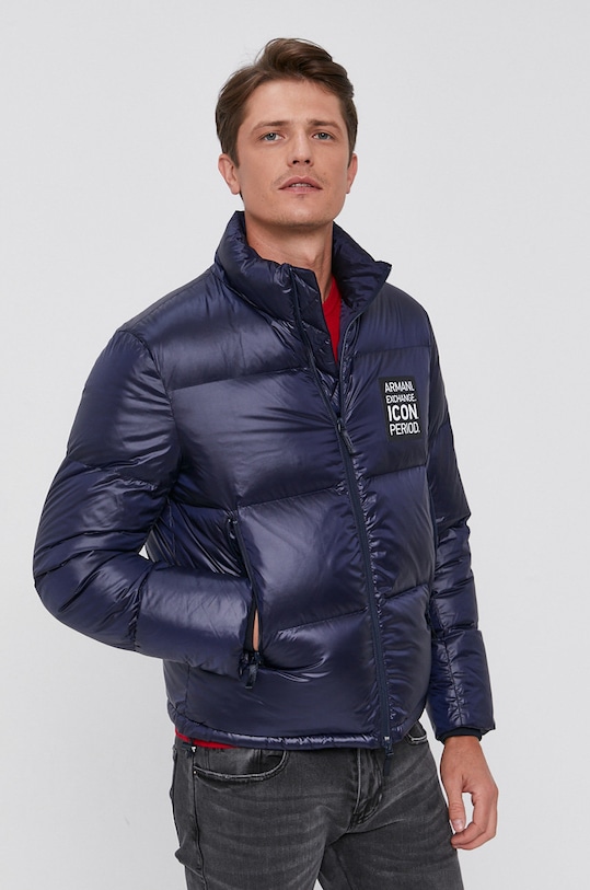 Armani Exchange Geacă de puf 8NZBP2.ZNYNZ.NOS bleumarin AA00