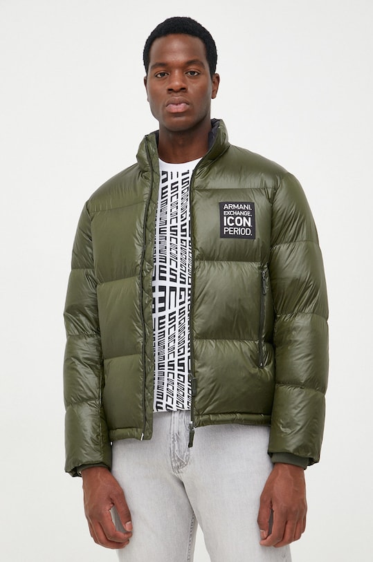 Пуховая куртка Armani Exchange с подкладкой зелёный 8NZBP2.ZNYNZ.NOS