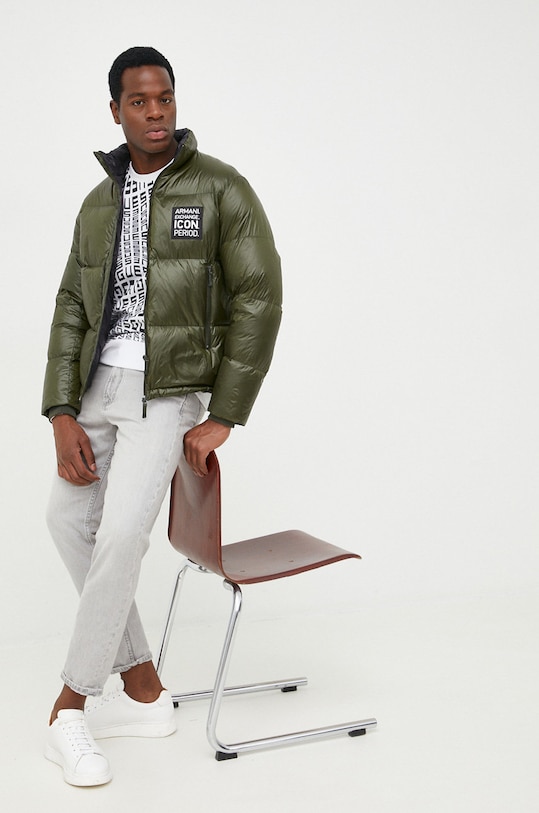 Пуховая куртка Armani Exchange 8NZBP2.ZNYNZ.NOS зелёный AA00