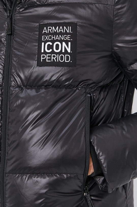 Péřová bunda Armani Exchange 8NZBP2.ZNYNZ.NOS černá