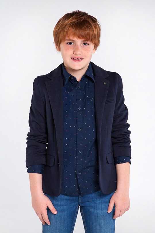 Mayoral - Sacou copii 128-172 cm tricotaj bleumarin 7462.7A.JUNIOR