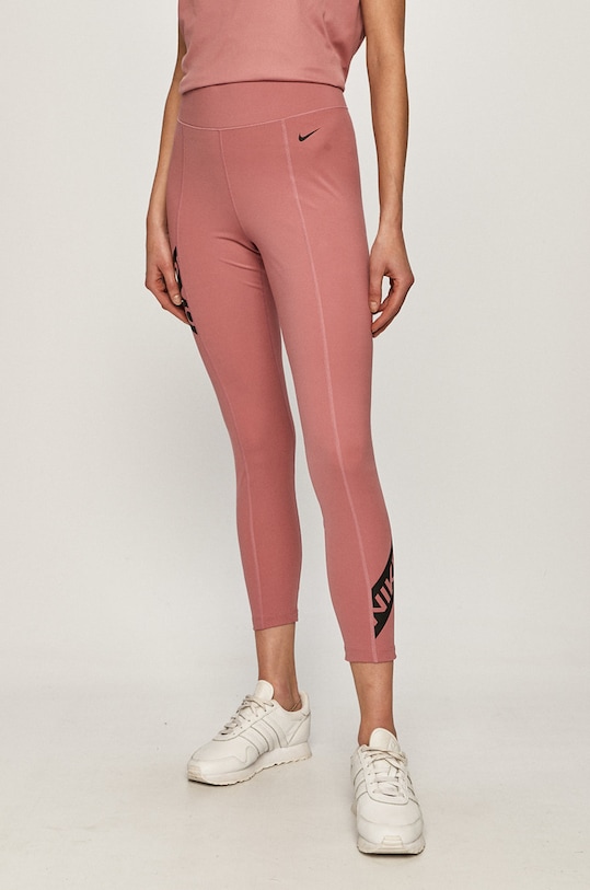 Nike - Legginsy dzianina różowy CU4652