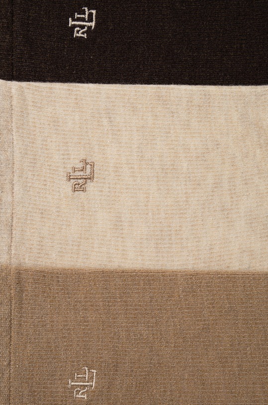 Ponožky Lauren Ralph Lauren 454825133003 béžová AW21