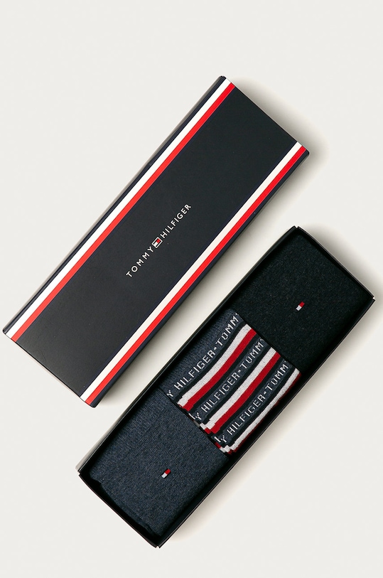 Tommy Hilfiger - Skarpetki (3-pack) 100000844 100000844 granatowy AA00