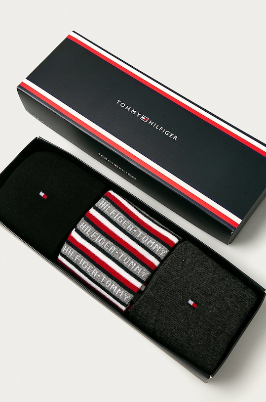 Tommy Hilfiger - Ponožky (3-pack) 100000844 černá AA00
