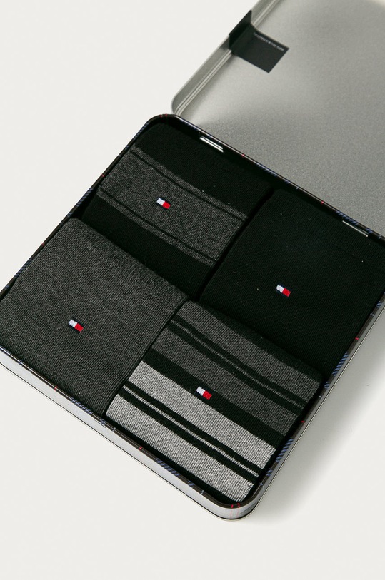 Tommy Hilfiger - Skarpetki (4-pack) 100000845 100000845 czarny AA00