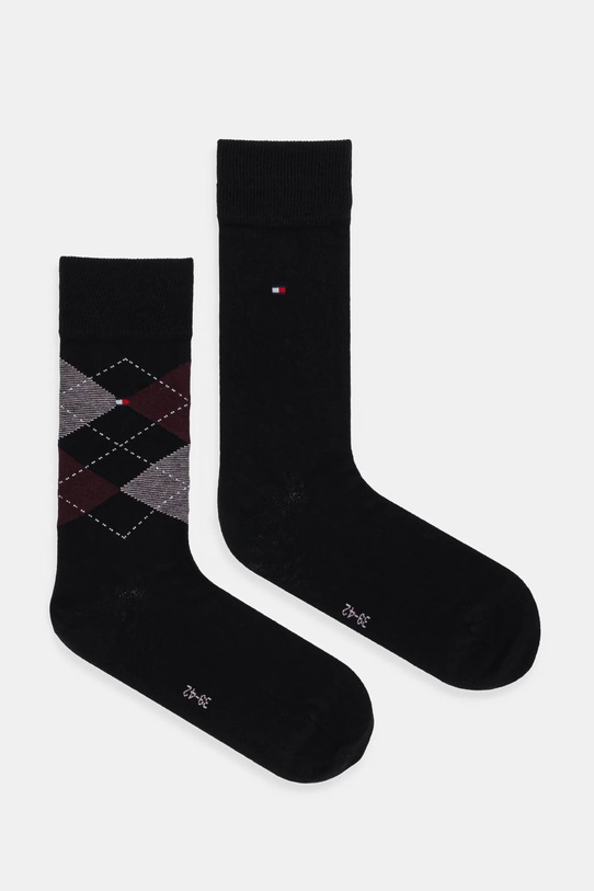 Tommy Hilfiger skarpetki 2-pack skarpetki długie czarny 100001495
