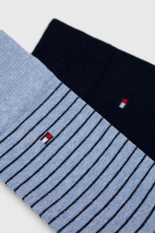 Ponožky Tommy Hilfiger 2-pack 100001496 modrá AW23