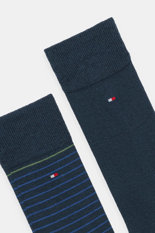 Tommy Hilfiger skarpetki 2-pack 100001496 niebieski AW25
