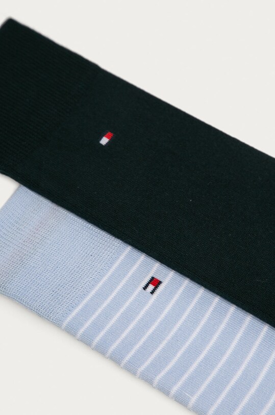 Tommy Hilfiger skarpetki (2-pack) 100001496 niebieski AW23