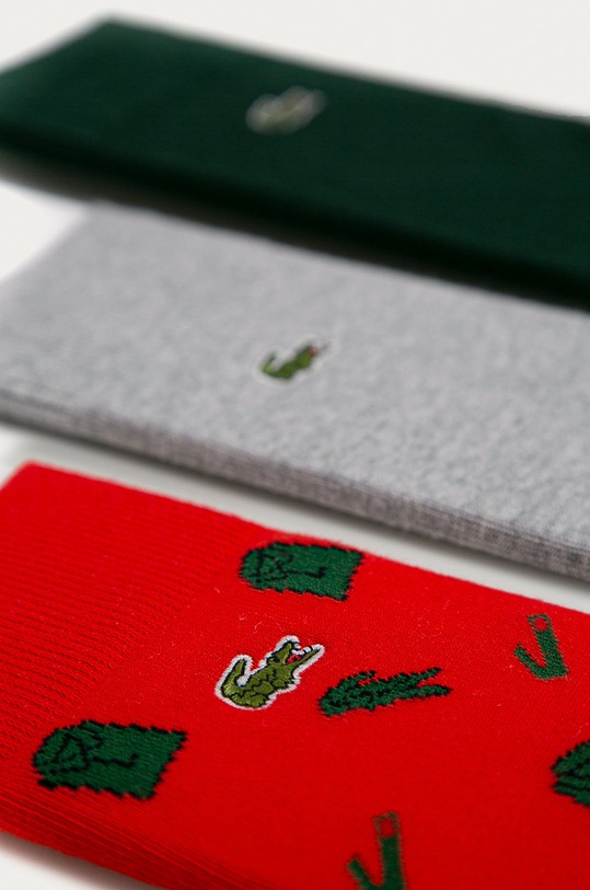 Lacoste - Ponožky (3-pak) RA2447 sivá AW20