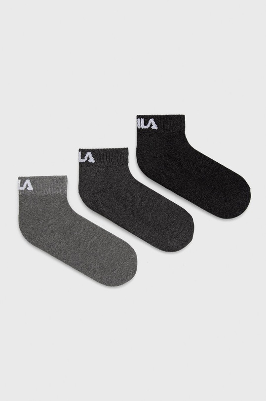 Ponožky Fila (3-pack) krátke ponožky sivá F9803