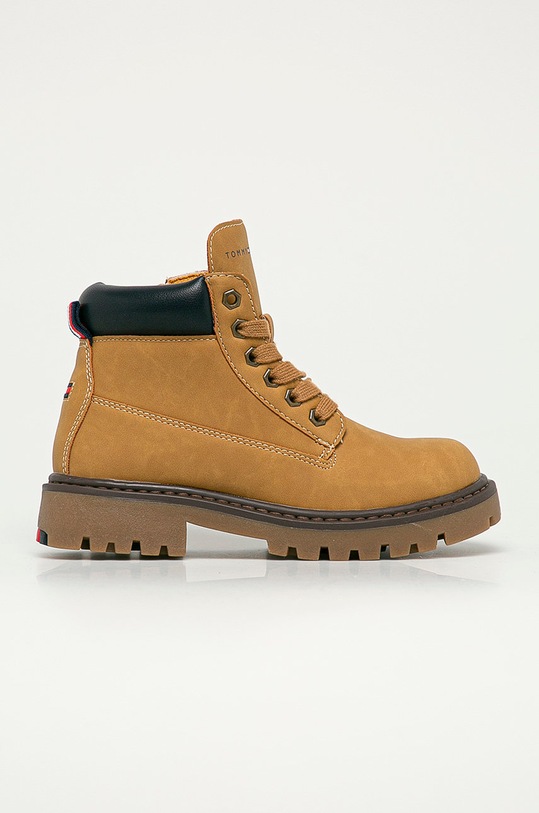 Tommy Hilfiger - Dětské boty nezateplené žlutá T3B5.30965.30.34