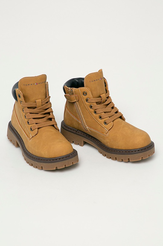 Tommy Hilfiger - Dětské boty T3B5.30965.30.34 žlutá AW20