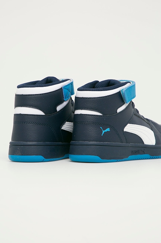 Chłopiec Puma - Buty dziecięce Rebound Layup SL 370488 370488 granatowy