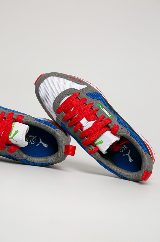 Puma - Dětské boty R78 Jr 373616 šedá 373616