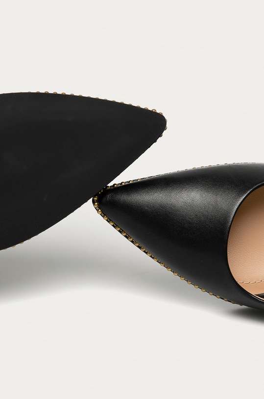 Kožené lodičky Coach Waverly černá G3935