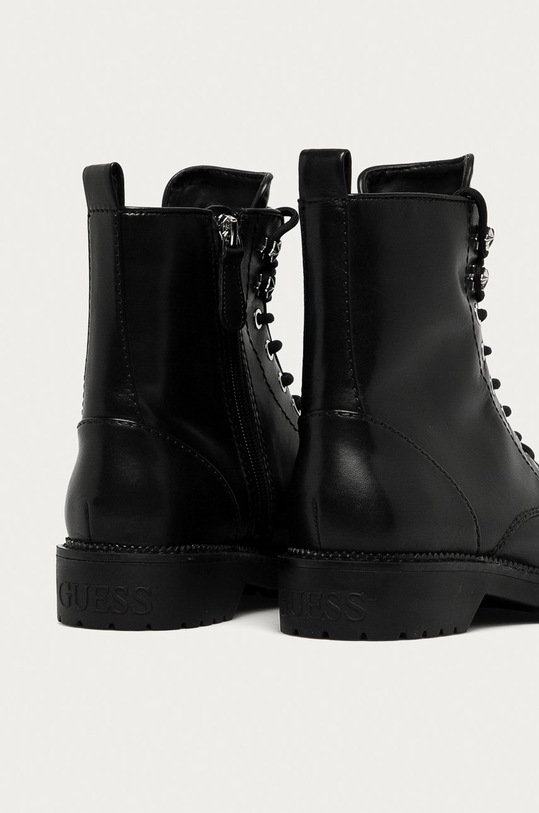 Obuv Guess Jeans - Kožené workery FL7TS2.LEA10 čierna