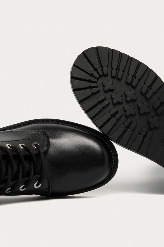 Guess Jeans - Kožené workery čierna FL7TS2.LEA10