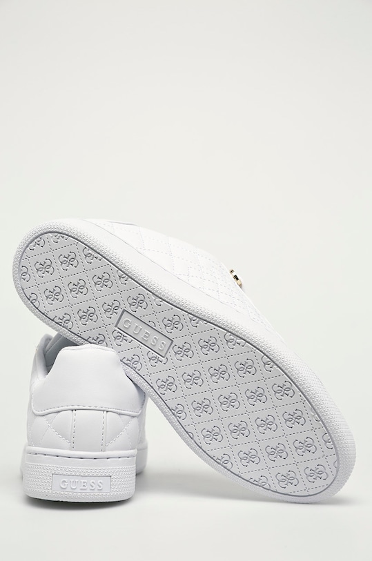 Παπούτσια Guess Jeans - Παπούτσια NHL Pittsburgh Penguins Jeans REACE FL7REE.ELE12 λευκό