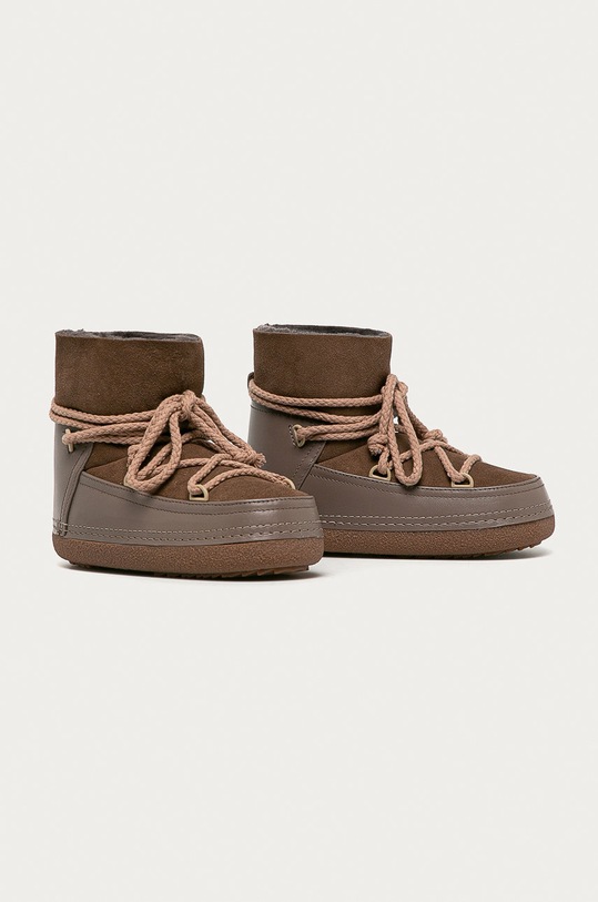 Inuikii - Bocanci de piele 70101.7 maro AW22