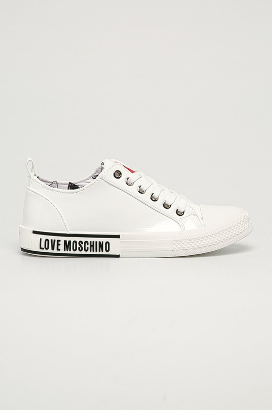 Love Moschino - Tenisky plochá bílá JA15372G0BJG0100