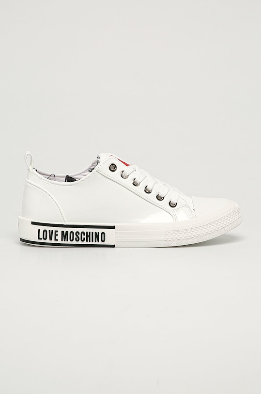 Love Moschino - Tenisky plochá bílá JA15372G0BJG0100