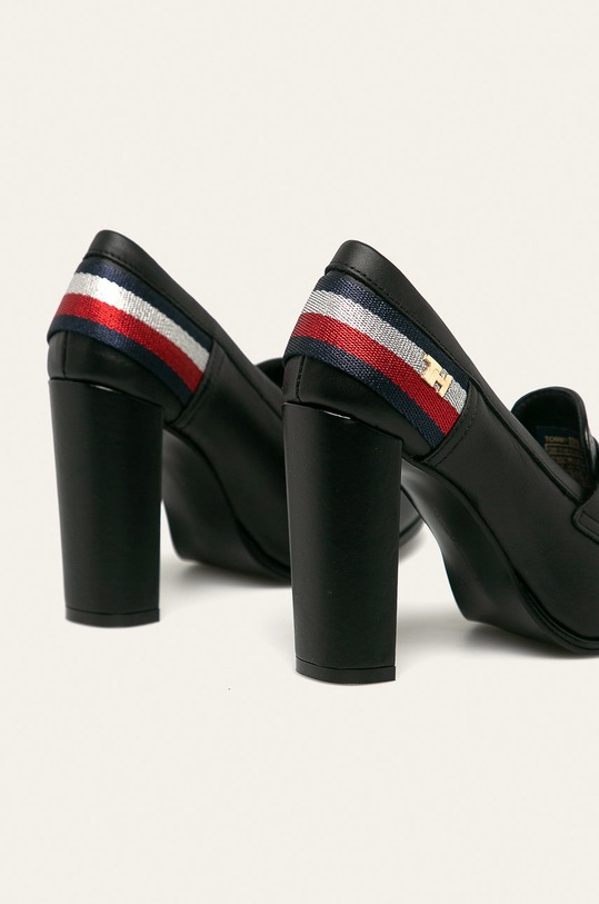 Încălțăminte Tommy Hilfiger - Pantofi de piele FW0FW04977BDS negru